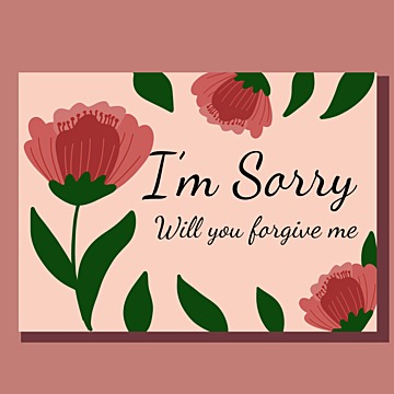Apology Flower