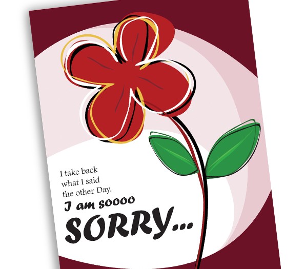 Apology Flower